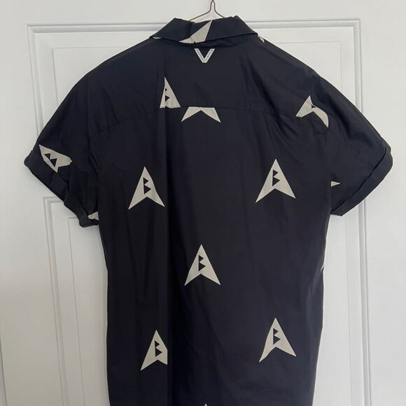 Scotch and Soda Retro Pattern Short Sleeve Button Down Men's - Picture 2 of 4